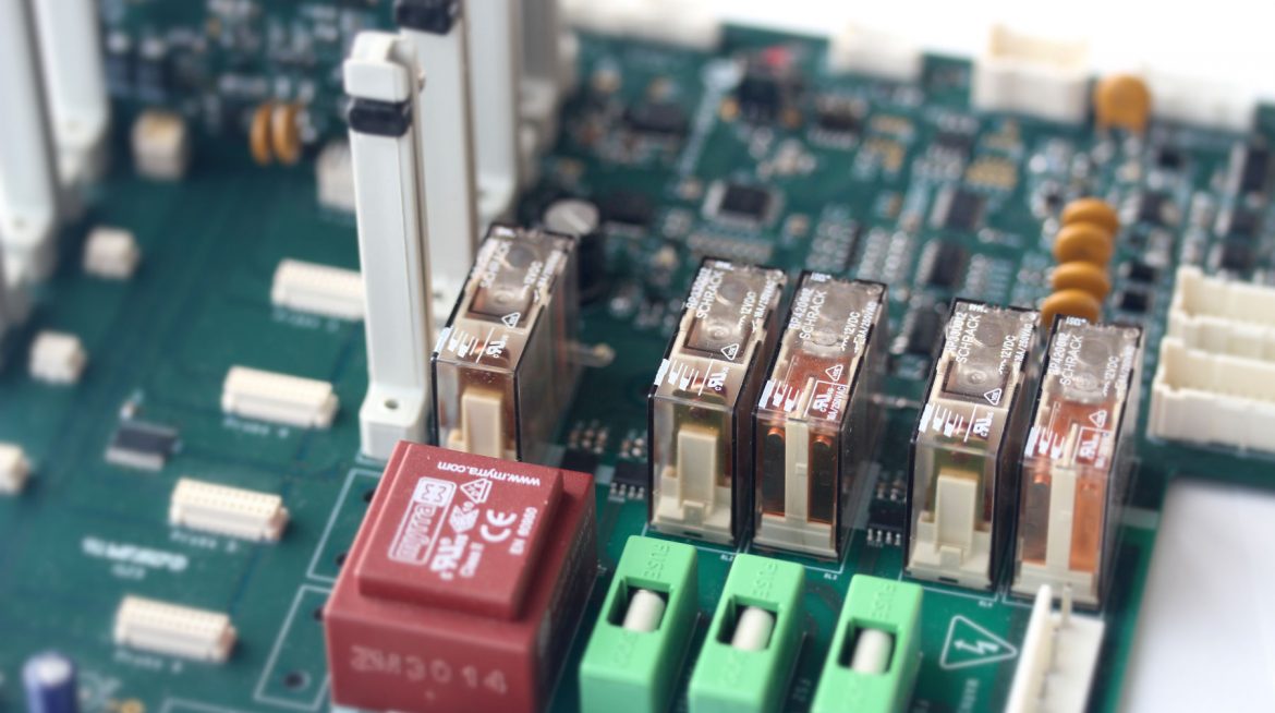Prototype surgical instrument PCB
